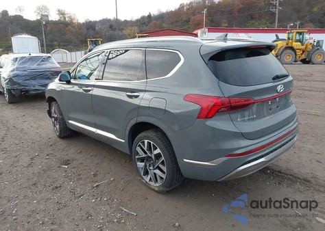 2022 Hyundai Santa Fe Calligraphy z USA, uszkodzony, nr VIN 5NMS5DAL2NH404452